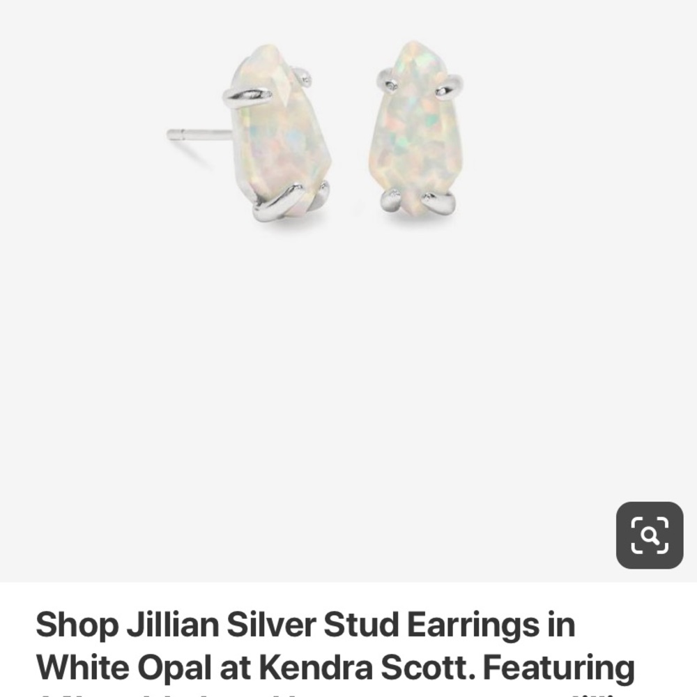 IN SEARCH OF white Kendra Scott Jillian opal